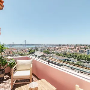  Apartment Casa Boma - Unique With Private Balcony And Panoramic Bridge View - Alcantara Iv Portugal